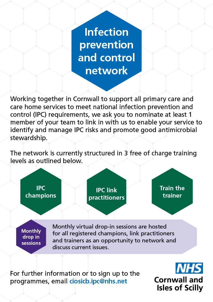NHS CIOS ICB infection prevention and control link practitioner